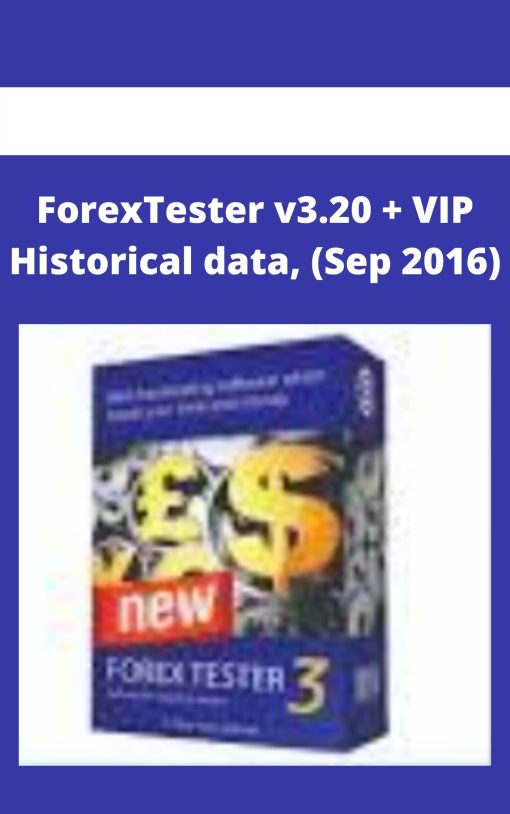 ForexTester v3.20 + VIP Historical data, (Sep 2016)