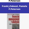 Frank J.Fabozzi, Pamela P.Peterson – Financial Management & Analysis (2nd Ed.)