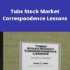 Frank Tubs – Tubs Stock Market Correspondence Lessons