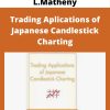 Gary S.Wagner & Bradley L.Matheny – Trading Aplications of Japanese Candlestick Charting