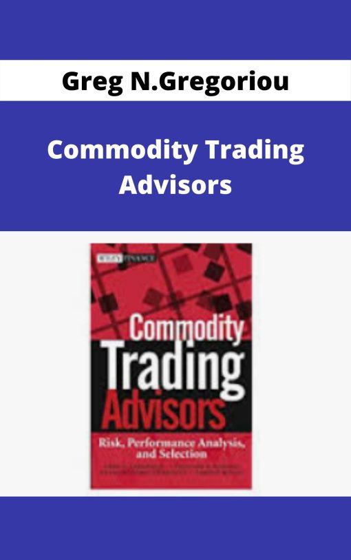 Greg N.Gregoriou – Commodity Trading Advisors