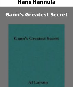 Hans Hannula – Gann?s Greatest Secret –