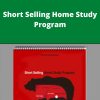 IBD – Short Selling Home Study Program