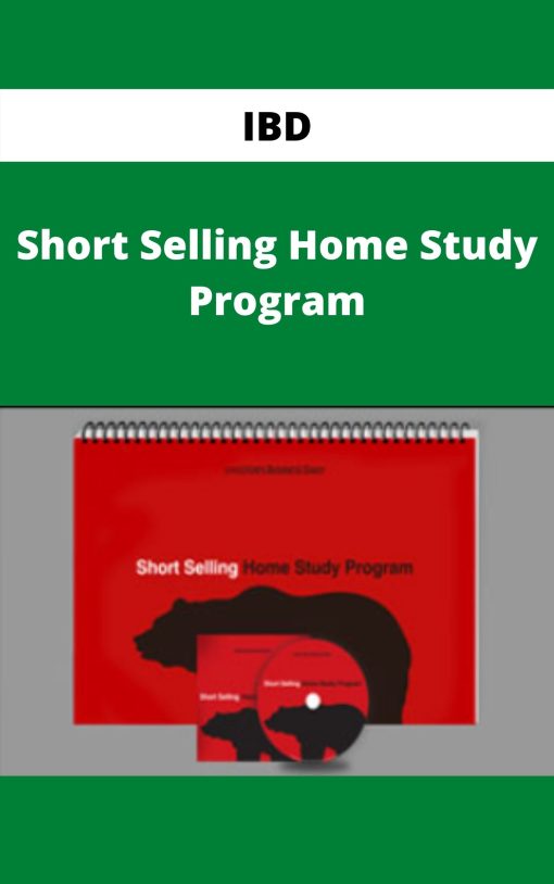 IBD – Short Selling Home Study Program