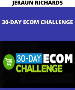 JERAUN RICHARDS – 30-DAY ECOM CHALLENGE  –