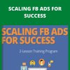 JON LOOMER – SCALING FB ADS FOR SUCCESS –