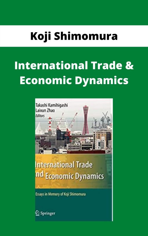 Koji Shimomura – International Trade & Economic Dynamics