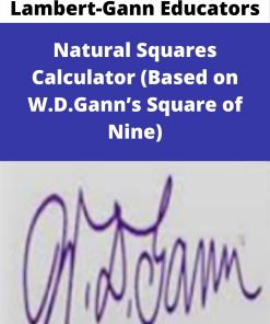 Lambert-Gann Educators – Natural Squares Calculator (Based on W.D.Gann?s Square of Nine)