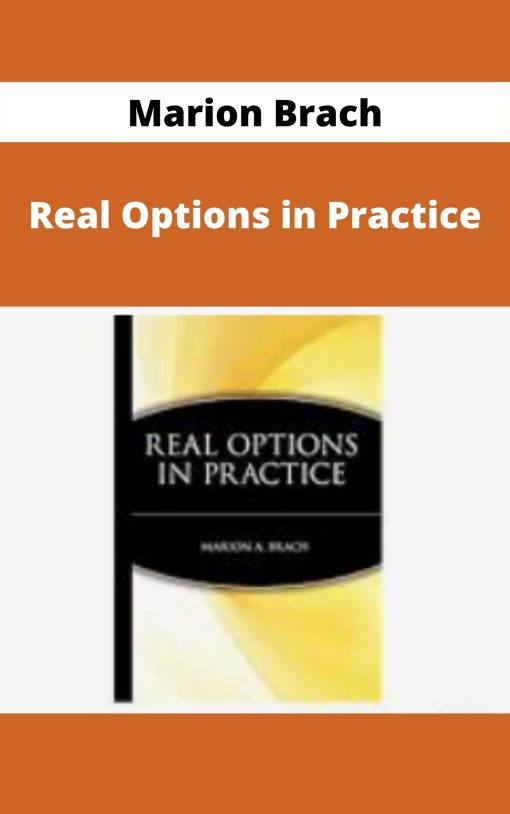 Marion Brach – Real Options in Practice