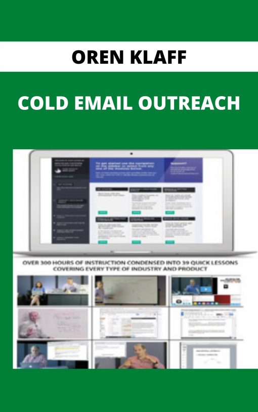 OREN KLAFF – COLD EMAIL OUTREACH