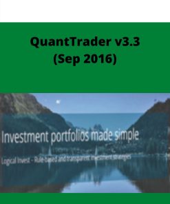 QuantTrader v3.3 (Sep 2016)