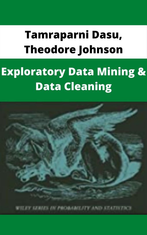 Tamraparni Dasu, Theodore Johnson – Exploratory Data Mining & Data Cleaning