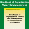 Thomas D.Lynch – Handbook of Organization Theory & Management