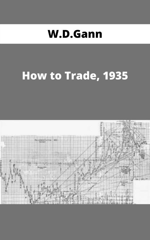 W.D.Gann – How to Trade, 1935