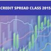 CREDIT SPREAD CLASS 2015