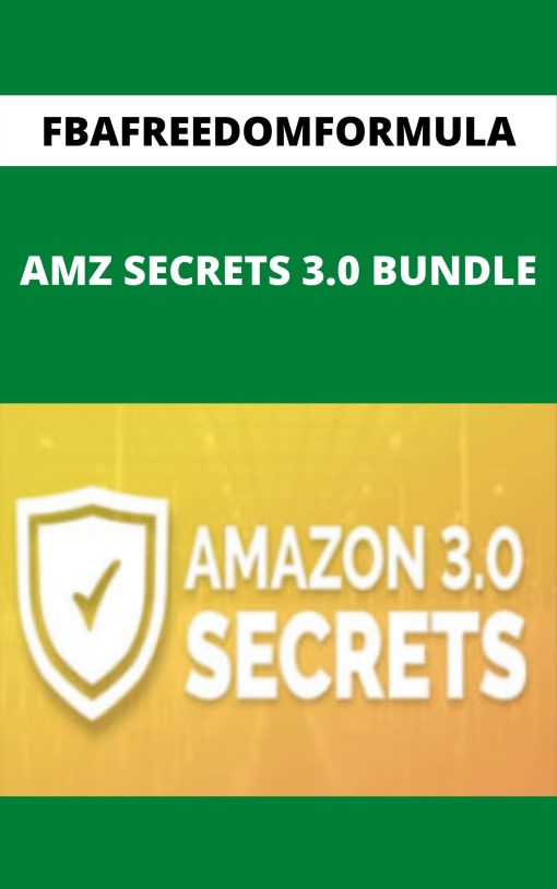 FBAFREEDOMFORMULA – AMZ SECRETS 3.0 BUNDLE