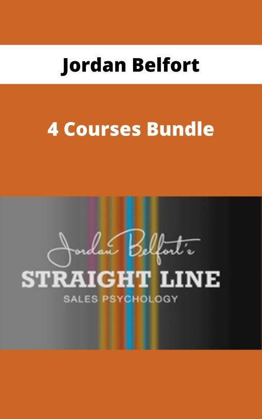 Jordan Belfort – 4 Courses Bundle