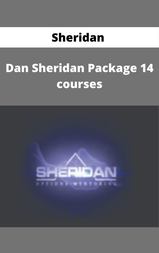 Sheridan – Dan Sheridan Package 14 courses