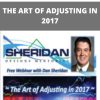 SHERIDANMENTORING – THE ART OF ADJUSTING IN 2017