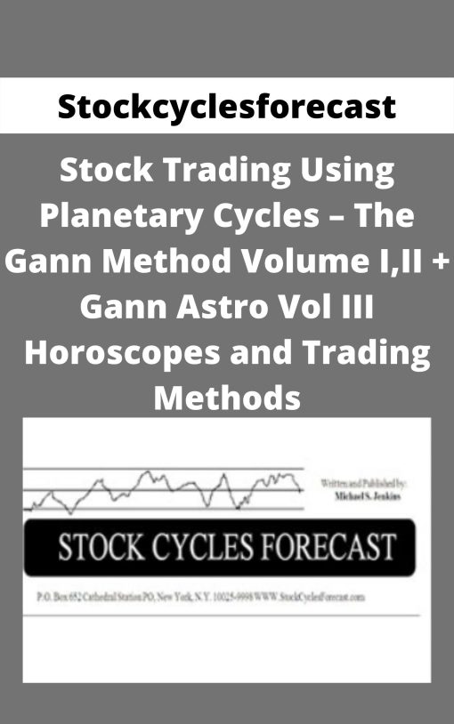 Stockcyclesforecast – Stock Trading Using Planetary Cycles – The Gann Method Volume I,II + Gann Astro Vol III Horoscopes and Trading Methods