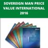TIM PRICE – SOVEREIGN MAN PRICE VALUE INTERNATIONAL 2016