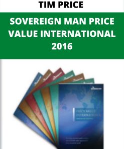 TIM PRICE – SOVEREIGN MAN PRICE VALUE INTERNATIONAL 2016