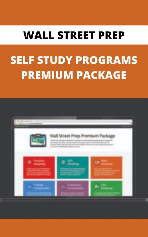 WALL STREET PREP – SELF STUDY PROGRAMS PREMIUM PACKAGE