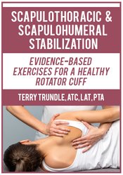 Scapulothoracic & Scapulohumeral Stabilization: Evidence-Based Exercises for a Healthy Rotator Cuff – Terry Trundle | Available Now !