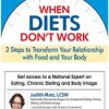 When Diets Don’t Work: 3 Steps to Transform Your Relationship with Food and Your Body – Judith Matz | Available Now !