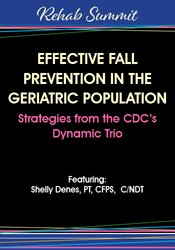 Effective Fall Prevention in the Geriatric Population: Strategies from the CDC’s Dynamic Trio – Michel (Shelly) Denes | Available Now !