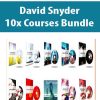 David Snyder – 10x Courses Bundle | Available Now !