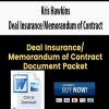 Kris Hawkins – Deal InsuranceMemorandum of Contract | Available Now !