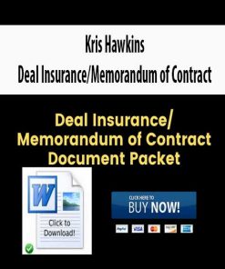 Kris Hawkins – Deal InsuranceMemorandum of Contract | Available Now !