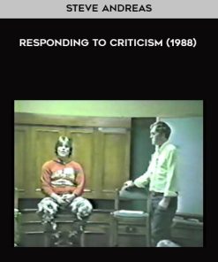 Steve Andreas – Responding to Criticism (1988) | Available Now !
