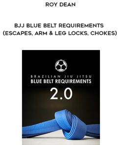 Roy Dean – BJJ Blue Belt Requirements (Escapes, Arm & Leg Locks, Chokes) | Available Now !