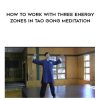 Waysun Liao – How to Work with Three Energy Zones in Tao Gong Meditation | Available Now !