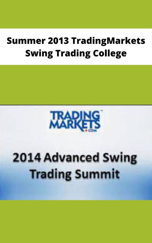 Advanced Swing Trading Summit