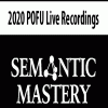 2020 POFU Live Recordings | Available Now !