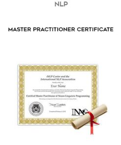 NLP Master Practitioner Certificate | Available Now !