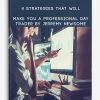 4 Strategies That Will Make You a Professional Day Trader By Jerremy Newsome | Available Now !