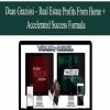 Dean Graziosi – Real Estate Profits From Home + Accelerated Success Formula | Available Now !