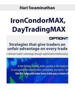 Hari Swaminathan,- IronCondorMAX, DayTradingMAX | Available Now !