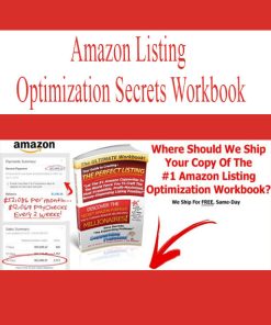 Amazon Listing Optimization Secrets Workbook | Available Now !