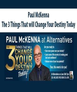 The 3 Things That will Change Your Destiny Today – Paul McKenna | Available Now !