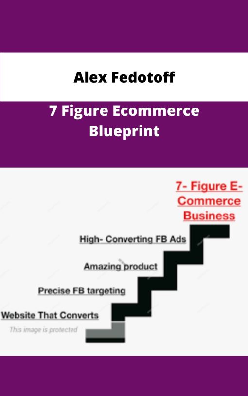 Alex Fedotoff Figure Ecommerce Blueprint