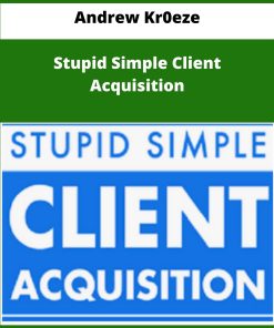 Andrew Kr eze Stupid Simple Client Acquisition