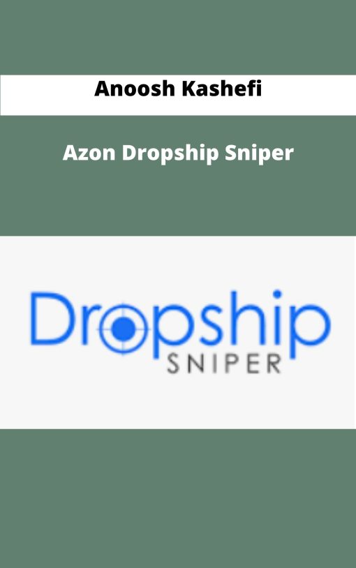 Anoosh Kashefi Azon Dropship Sniper