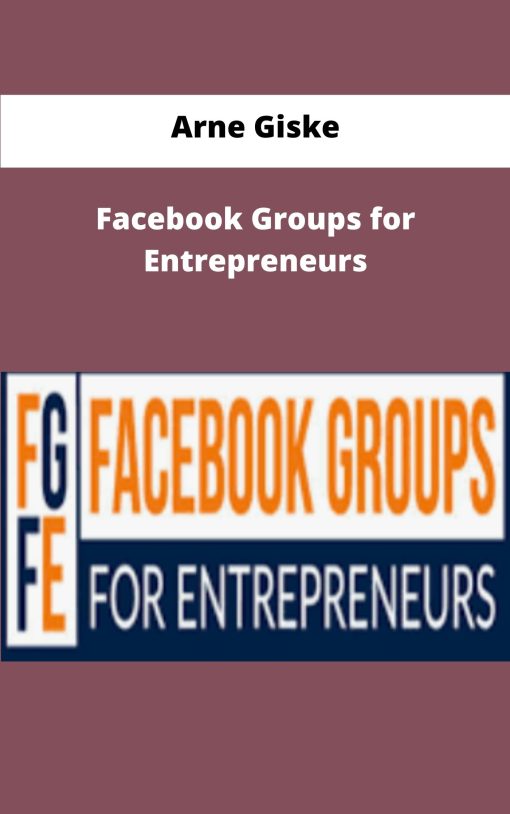Arne Giske Facebook Groups for Entrepreneurs