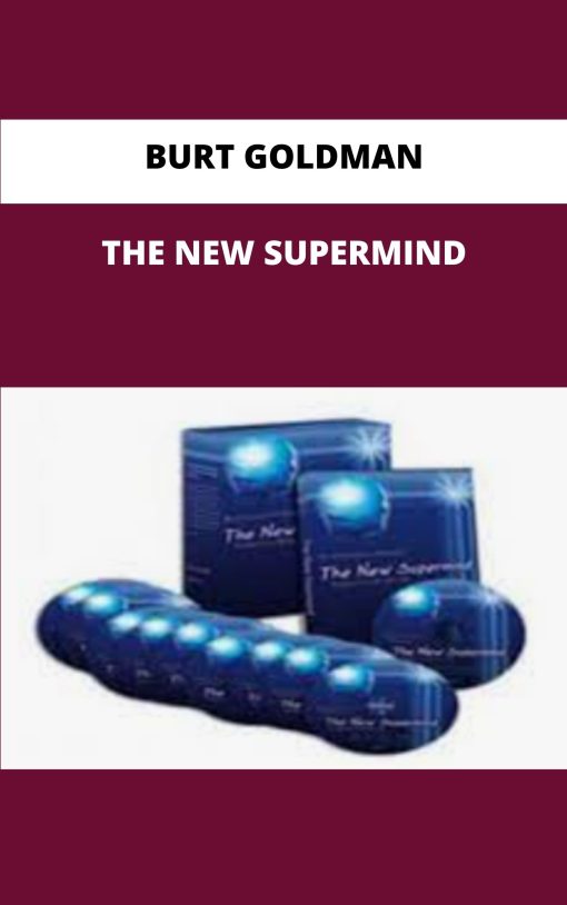 BURT GOLDMAN THE NEW SUPERMIND