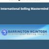 Barrington McIntosh – International Selling Mastermind | Available Now !
